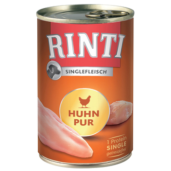 Zooplus Rinti sensible puur 1 x 400 g - kip puur aanbieding