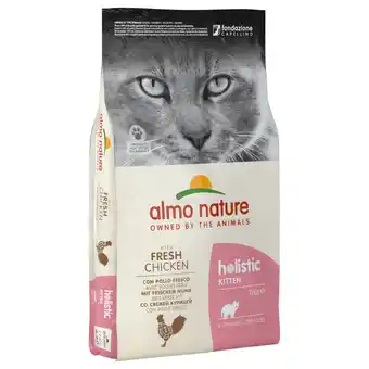 Zooplus 12kg kitten kip & rijst almo nature holistic kattenvoer aanbieding