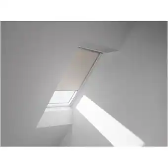 Praxis Velux verduisterend rolgordijn dkl 206 1085s beige / wit aanbieding