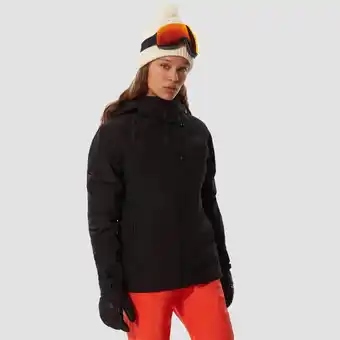 Perry Sport The north face the north face descendit ski jas zwart dames aanbieding