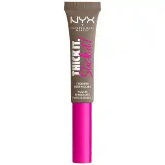 Douglas Nyx professional makeup thick it. stick it! brow mascara aanbieding