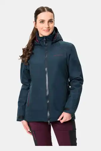 Bever Vaude elope padded jas dames blauw aanbieding