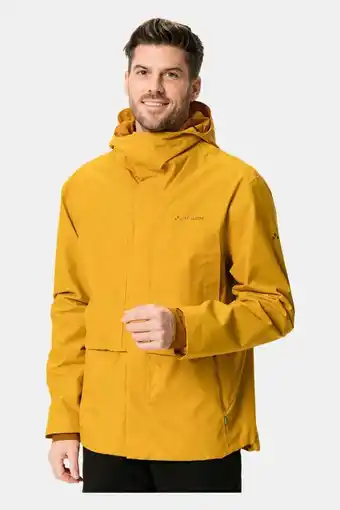 Bever Vaude comyou pro rain jacket jas geel aanbieding
