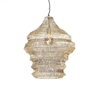 Lampenlicht.nl Oosterse hanglamp goud 45 cm x 60 cm - vadi aanbieding