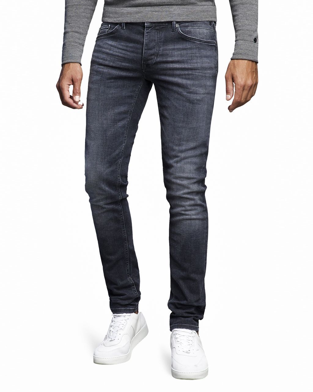Cast iron riser slim fit heren jeans aanbieding bij Only for Men