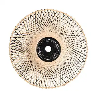 Lampenlicht.nl Oosterse lampenkap rotan 50 cm - rina aanbieding