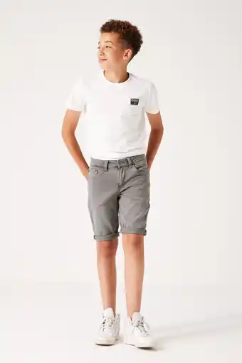 Jeans Centre Garcia lazlo 355 regular shorts gargoyle grey aanbieding