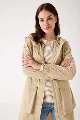 Jeans Centre Garcia parka beige aanbieding