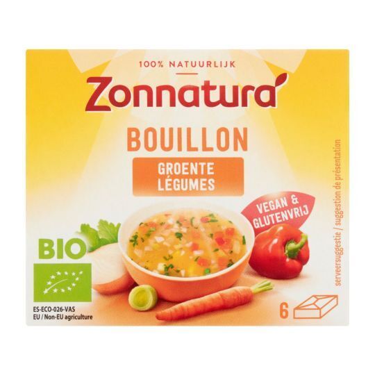 Zonnatura groentebouillon tablet aanbieding bij Coop