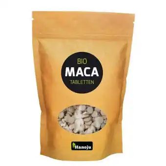 Vitamins Hanoju maca premium 500mg paper bag bio 1000 stuks aanbieding