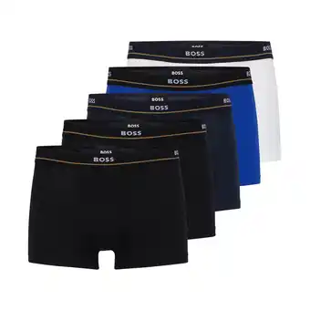 Plutosport Boss essential trunk boxershorts heren (5-pack) aanbieding