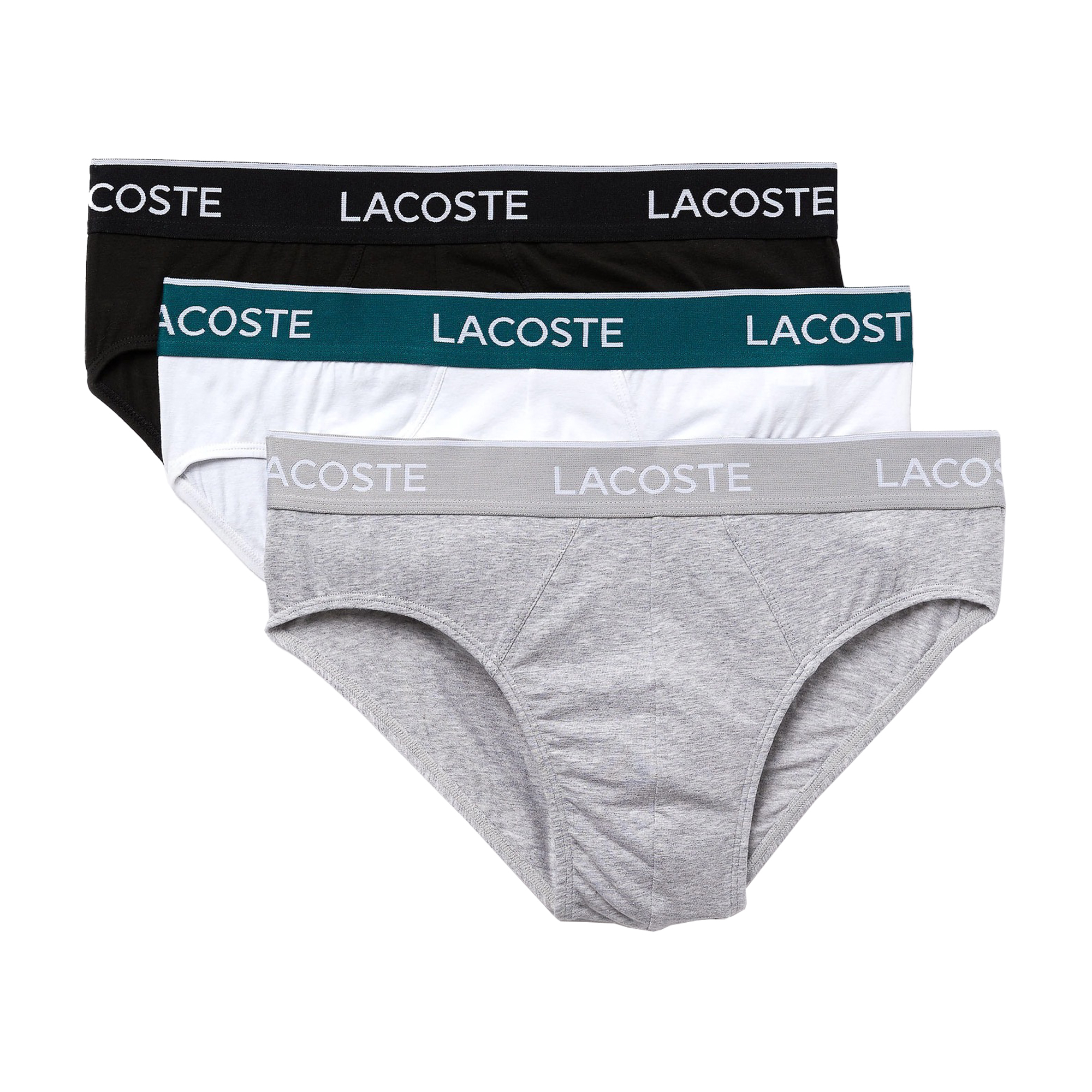 Lacoste casual slips heren (3pack) aanbieding bij Plutosport