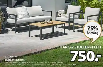 Jysk Bejstrup loungeset B60xL105xH41CM aanbieding