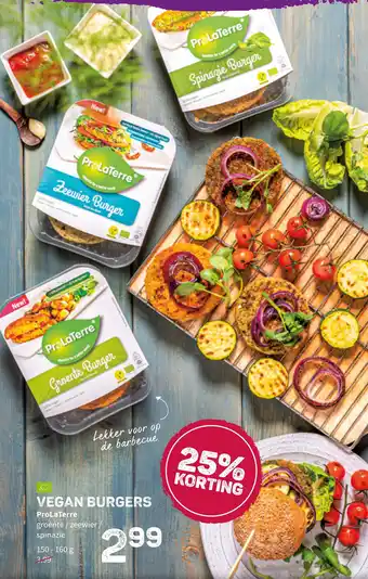 Ekoplaza Prolaterre Vegan Burgers aanbieding