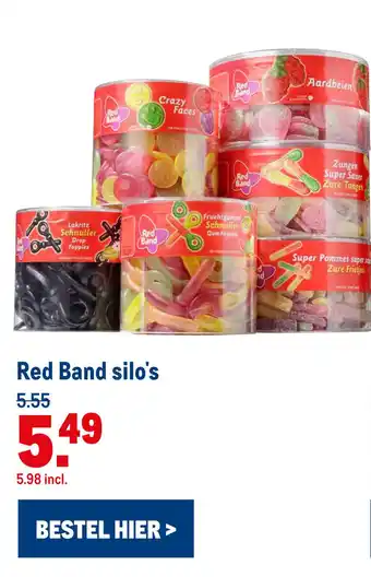 Makro Red Band silo's aanbieding