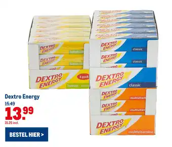 Makro Dextro Energy aanbieding