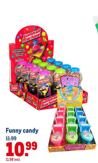 Makro Funny candy aanbieding