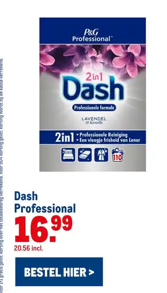 Makro Dash Professional SS aanbieding