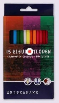 Wibra Kleurpotloden aanbieding