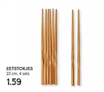 Xenos Eetstokjes 22 Cm aanbieding