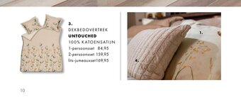 Van Dyck shop Dekbedovertrek Untouched 1-persoonsset aanbieding