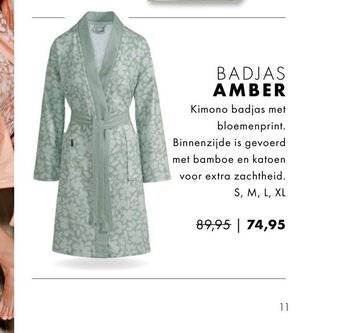 Van Dyck shop Badjas Amber aanbieding