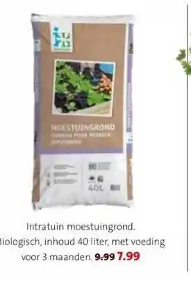 Intratuin Intratuin moestuingrond aanbieding