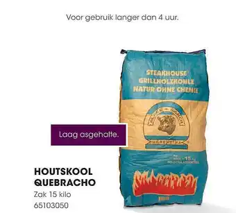 HANOS Houtskool quebracho aanbieding