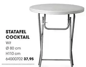 HANOS Statafel cocktail aanbieding