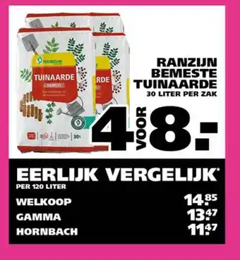 Ranzijn Ranzijn bemeste tuinaarde aanbieding