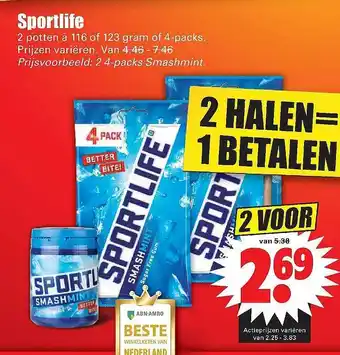 Dirk Sportlife aanbieding