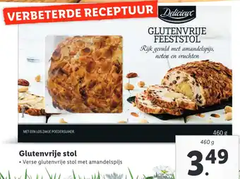 Lidl Glutenvrije stol 450g aanbieding