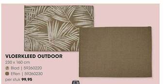 HANOS Vloerkleed outdoor aanbieding