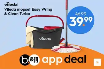 Blokker Vileda vileda mopset easy wring & clean turbo aanbieding