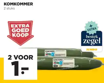 Jumbo Komkommer aanbieding