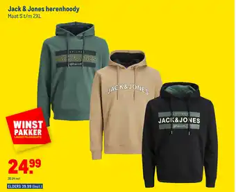 Makro Jack & Jones herenhoody aanbieding