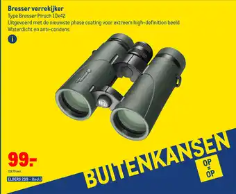 Makro Bresser verrekijker Bresser Pirsch 10x42 aanbieding