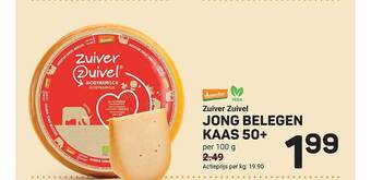 Ekoplaza Zuiver zuivel jong belegen kaas 50+ aanbieding