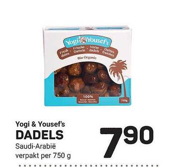 Ekoplaza Yogi & yousef's dadels aanbieding