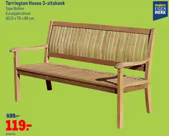 Makro Tarrington house 3-zitsbank aanbieding