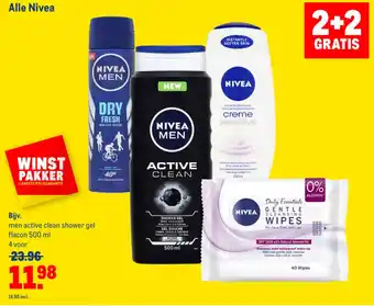 Makro Alle nivea 500ml aanbieding