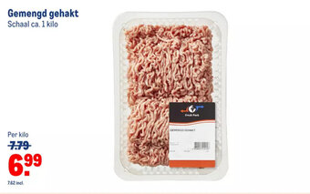 Makro Gemengd Gehakt aanbieding