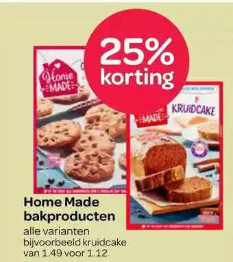 Spar Home made bakproducten aanbieding