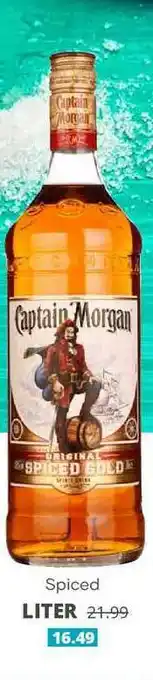 Mitra Captain Morgan Spiced aanbieding