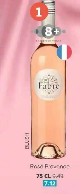 Mitra Henri Fabre Rosé Provence aanbieding