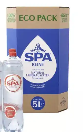 Makro Spa Water Ecopack Doos met Tapkraan a 5 Liter aanbieding