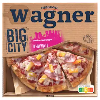 Jumbo Original wagner big city pizza with ham & pineapple #hawaii 435g aanbieding