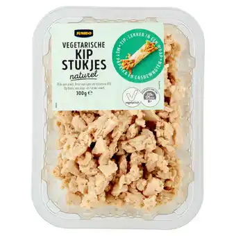 Jumbo Jumbo vegetarische kipstukjes naturel 300g aanbieding