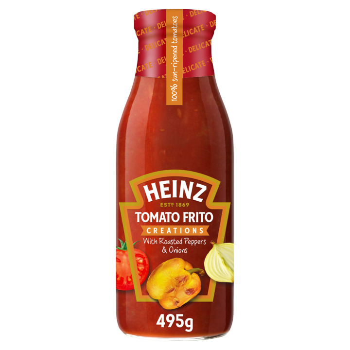 Heinz tomato frito creations met geroosterde paprika & uien aanbieding