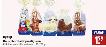 ALDI Holle Chocolade Paasfiguren aanbieding